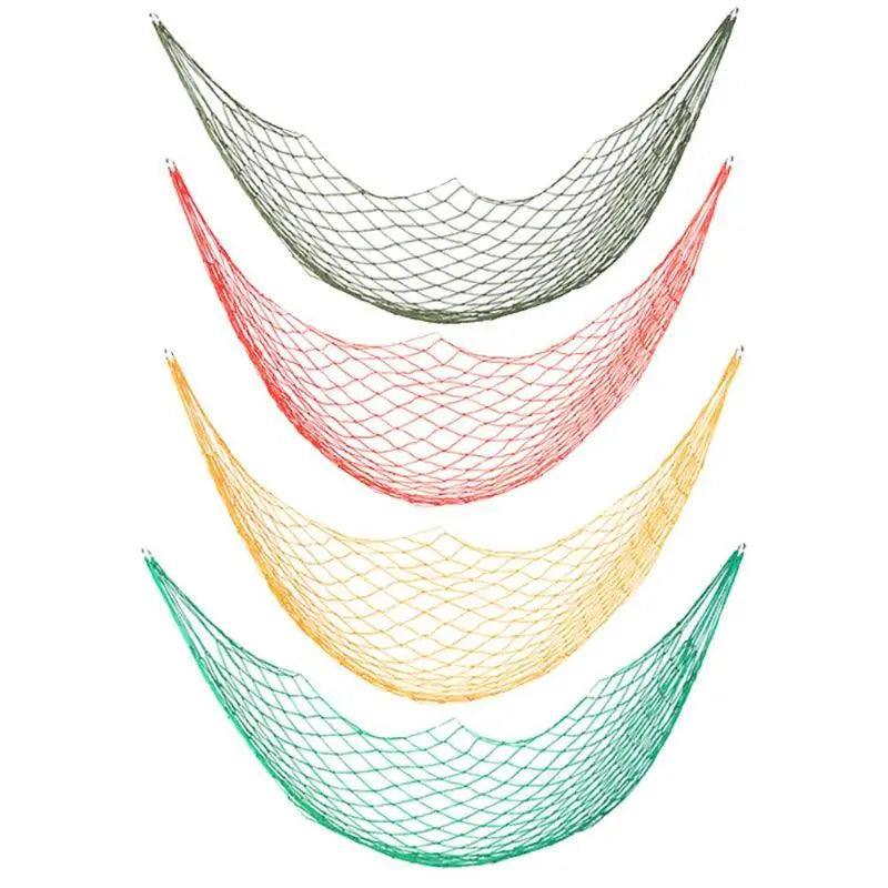 Single Person Nylon Net Outdoors Hammock - The Next Door Neighbor 