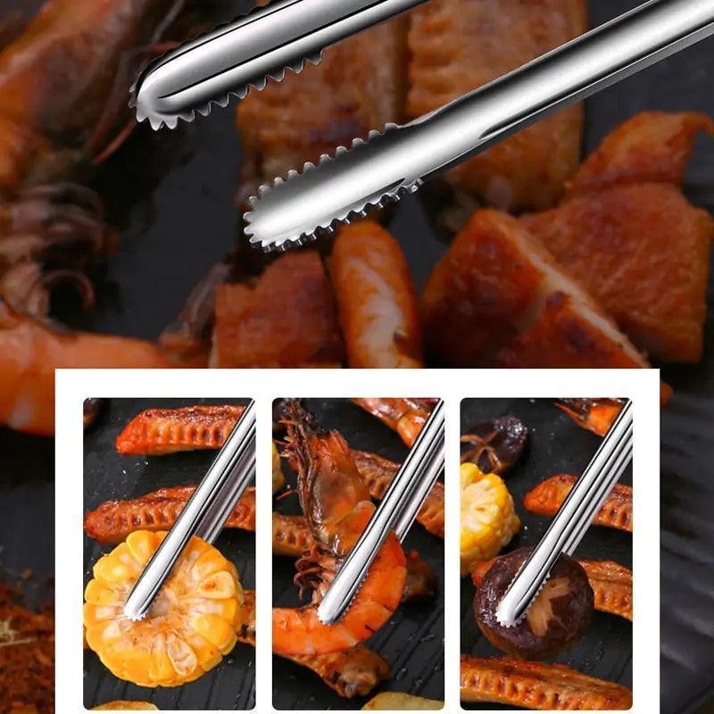 Premium 304 stainless steel Grill Tongs - The Next Door Neighbor 