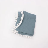 Organic Cotton Baby Tassel Blankets - The Next Door Neighbor 