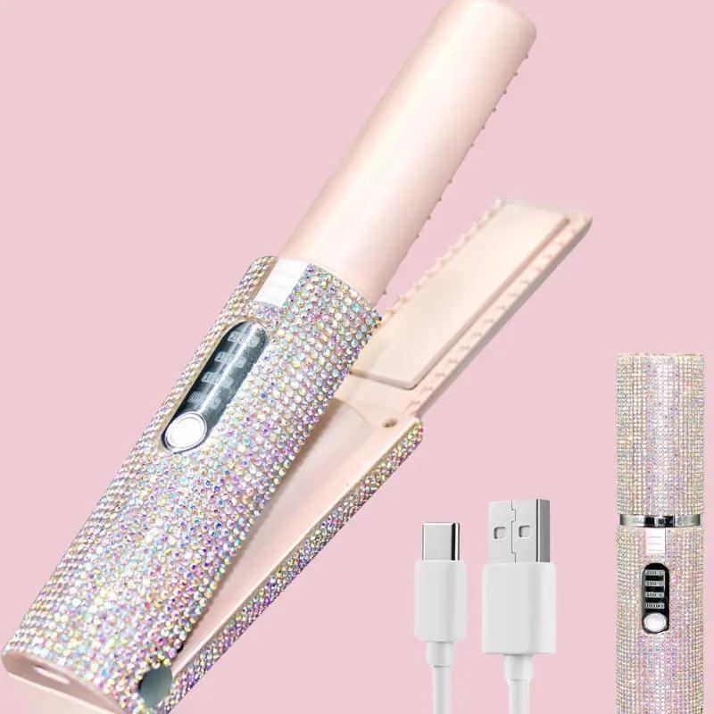 Slim Sparkle Hair Straightener - The Next Door Neighbor 