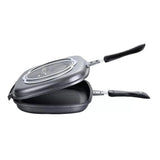 Die Cast Non-Stick Double Sided Fry Pan - The Next Door Neighbor 