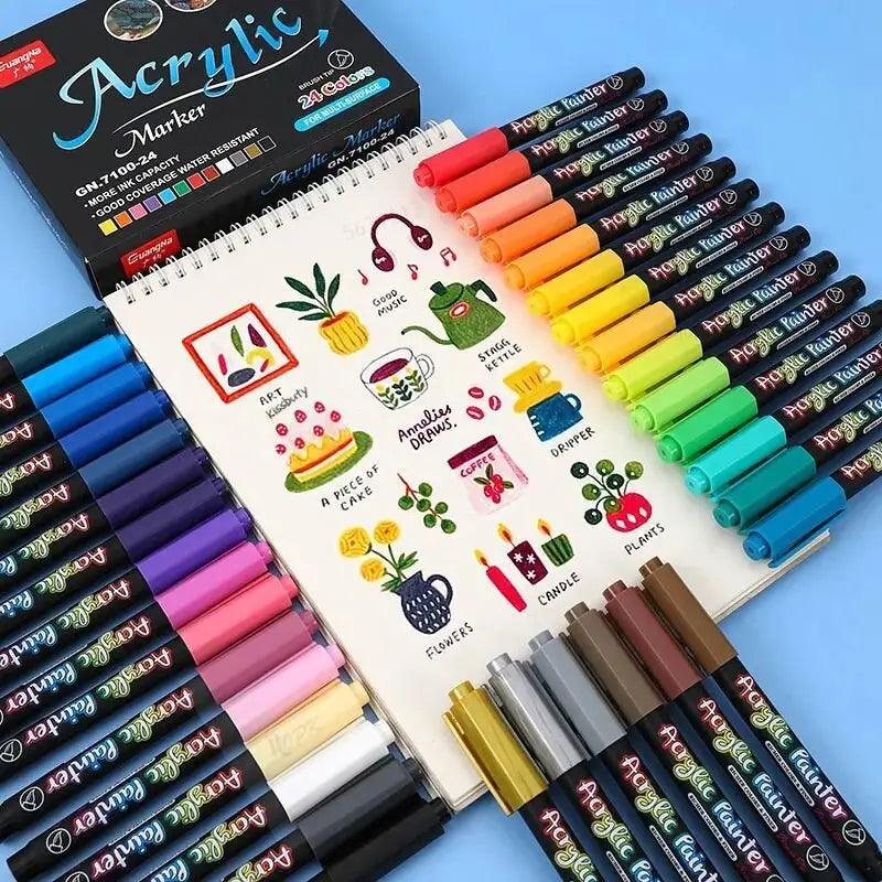 Acrylic Paint Marker Set - The Next Door Neighbor 