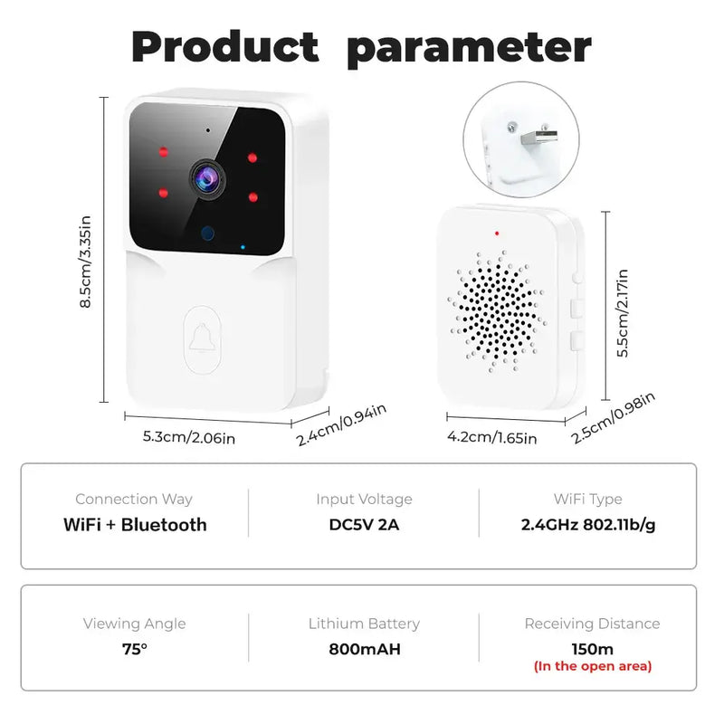 Wi-Fi Video Doorbell - The Next Door Neighbor 