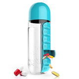 Water Bottle with Medication Compartment - The Next Door Neighbor 