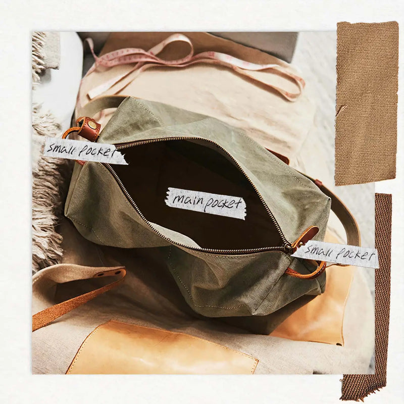 Waxed Canvas Everyday Duffel Bag