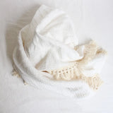 Organic Cotton Baby Tassel Blankets - The Next Door Neighbor 