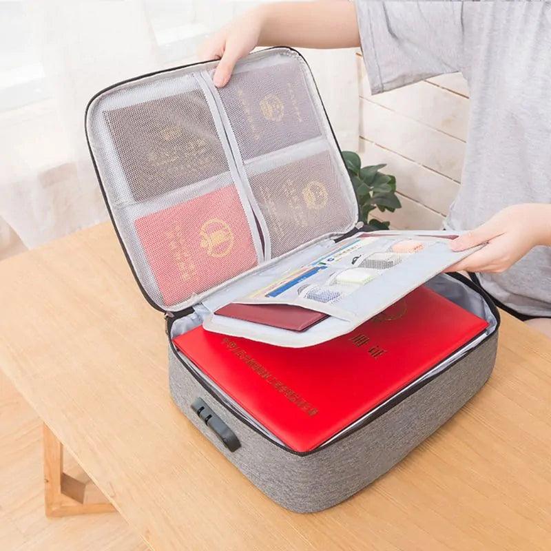 2/3 Layer Document and Ticket Organizer for Home and Travel