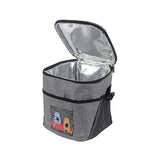 Biggdesign Insulated Lunch Bag, Cats Gray