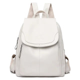 Women's Vintage Leather Backpack - Aussie
