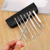 8 Piece Stainless Steel Blackhead / Acne Remover Set - The Next Door Neighbor 