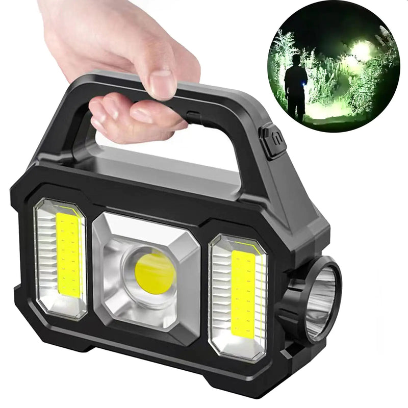 500LM Solar Rechargeable Flashlight - The Next Door Neighbor 