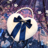 Coquette Plush Heart Handbag