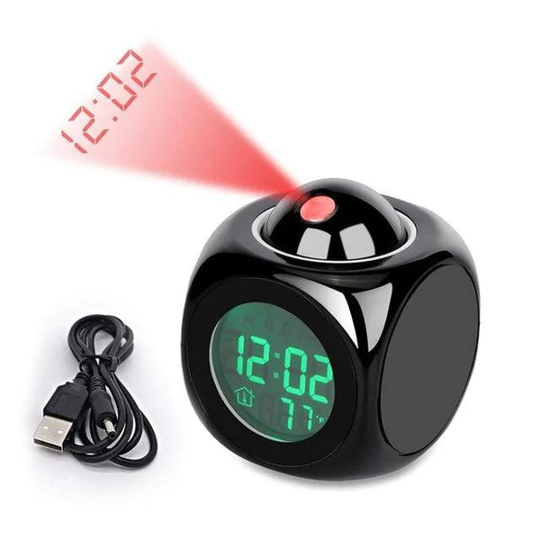 LED Projection Alarm Clock - The Next Door Neighbor 