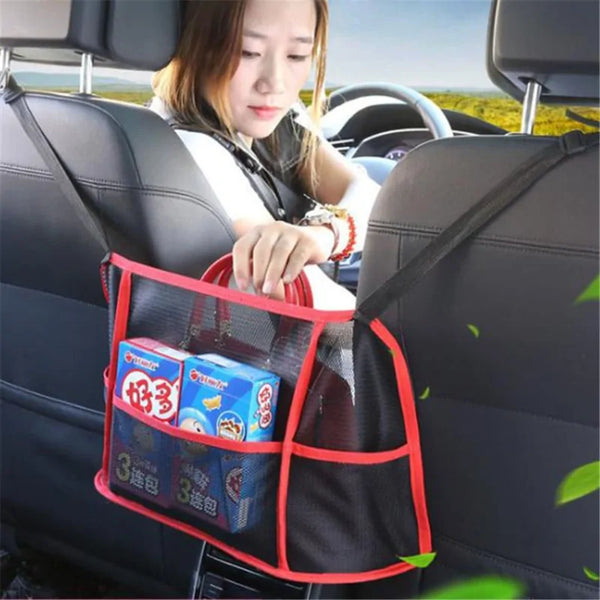 Universal Car Seat Side Storage Mesh Net Bag