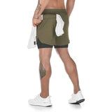 Gym Workout Shorts With Phone Pocket - The Next Door Neighbor 