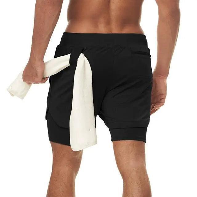 Gym Workout Shorts With Phone Pocket - The Next Door Neighbor 