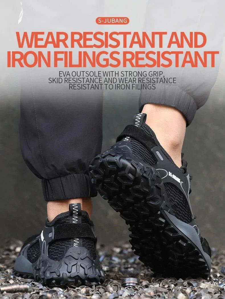 Anti-collision Steel Toe Breathable Safety Shoes - The Next Door Neighbor 