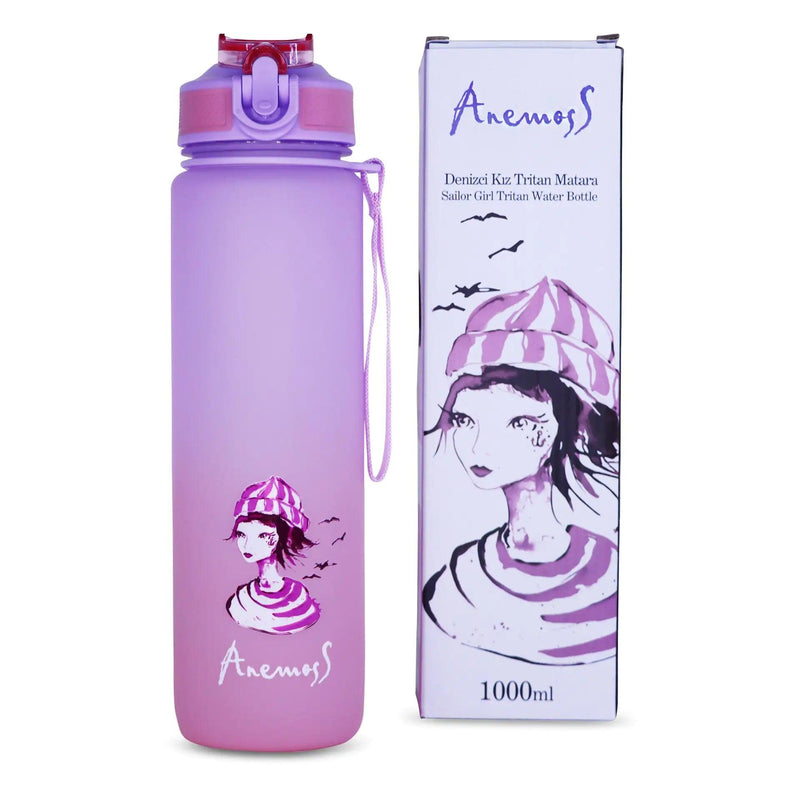 ANEMOSS Sailor Girl Tritan Water Bottle