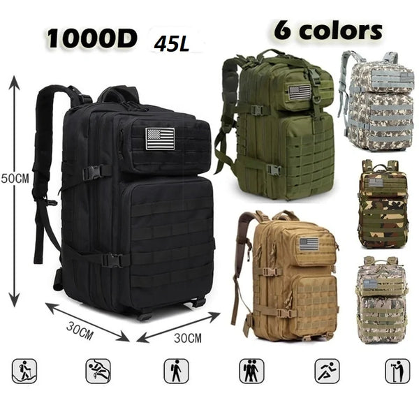 Waterproof Tactical Backpack - The Next Door Neighbor 