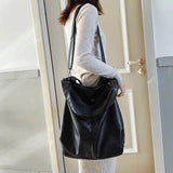 Elegant Large Capacity Soft Shoulder Bag