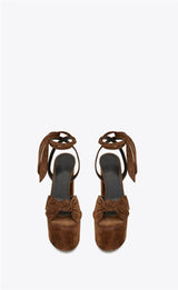 Butterfly-knot Platform Heels - The Next Door Neighbor 