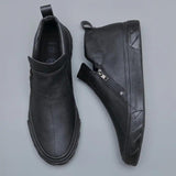 Vulcanized Leather Loafers - The Next Door Neighbor 