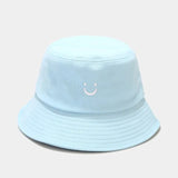 Embroidery Smile Face Expression Bucket Hat - The Next Door Neighbor 