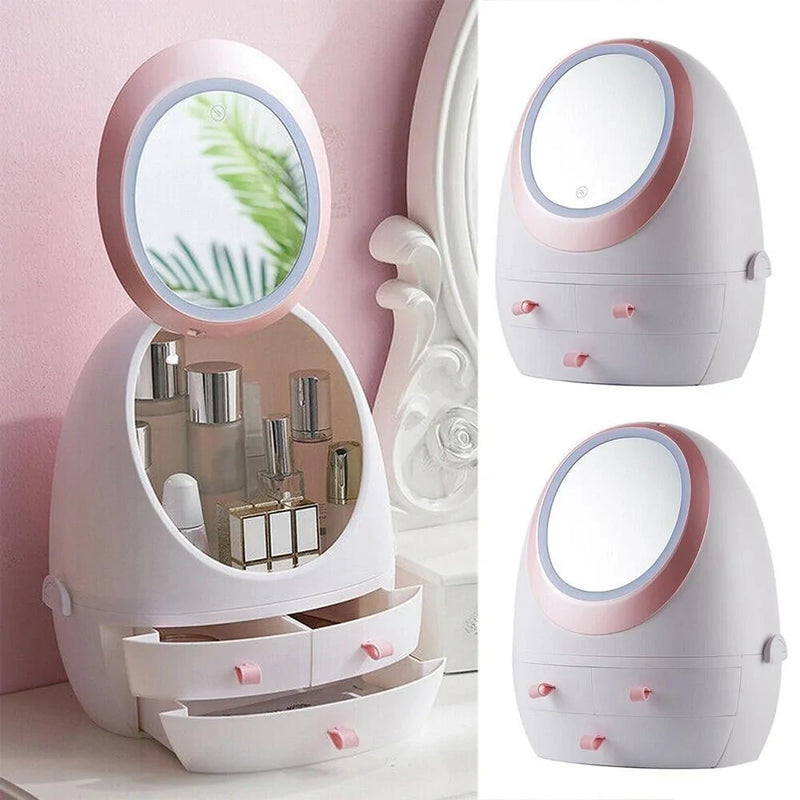 Cosmetics Storage Mirror - The Next Door Neighbor 