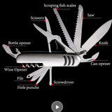 Multi-function Folding Survival Knife