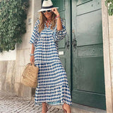 Boho Elegant Puff Sleeve Dress - The Next Door Neighbor 