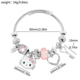 Hello Kitty Crystal Bead Bracelet