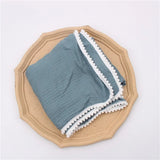 Organic Cotton Baby Tassel Blankets - The Next Door Neighbor 