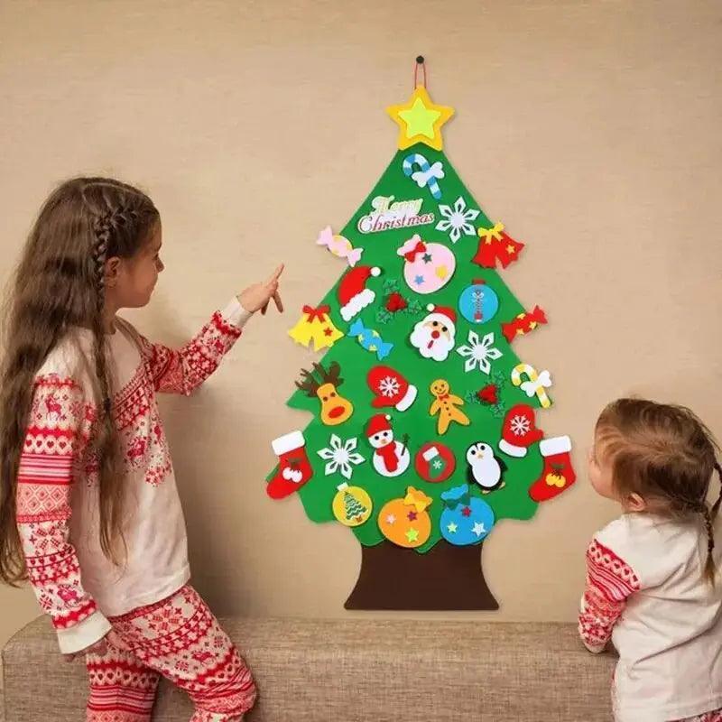 DIY Felt Christmas Tree Kit - The Next Door Neighbor 