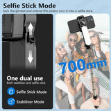 Stabilizer Gimbal Selfie Stick Tripod