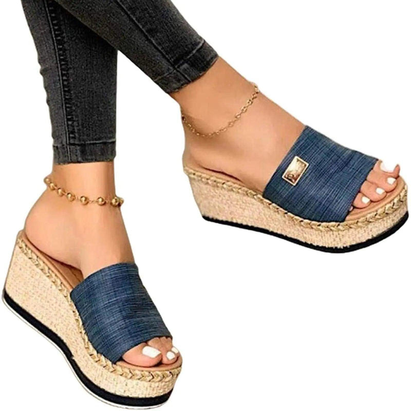 Summer Perfect Platform Sandals - The Next Door Neighbor 