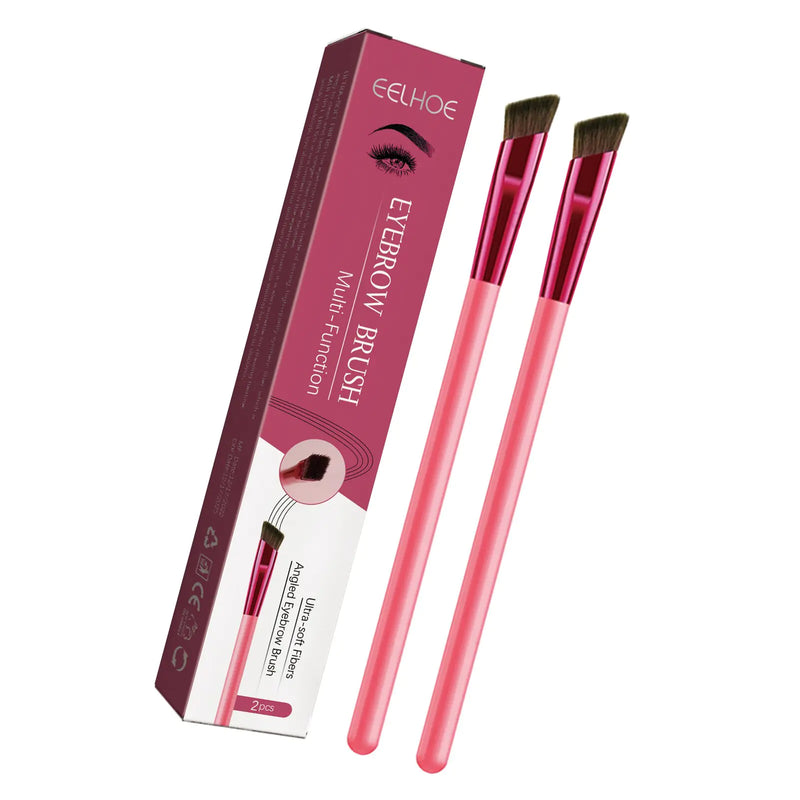 Precision Angled Eyebrow Brush Set - The Next Door Neighbor 