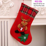 Santa Snowman Christmas Stockings - The Next Door Neighbor 