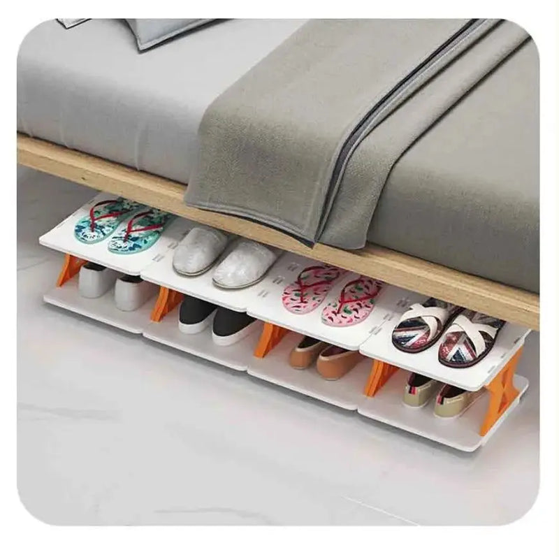 Multi-Layer Plastic Shoe Rack - The Next Door Neighbor 