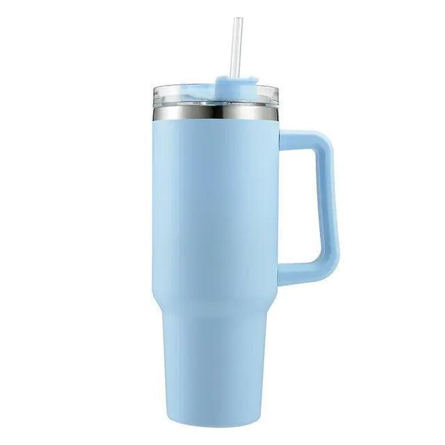 Insulated Tumbler Straw With Handle - The Next Door Neighbor 