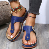 Non-Slip Wedge Sandals - The Next Door Neighbor 