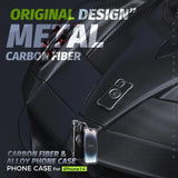 Heavy Duty Metal Carbon Fiber Phone Case For Iphone 12 13 14 15 Pro Max - The Next Door Neighbor 