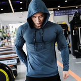 Mens Fitness Sport Hoodie