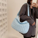 Women Large Capacity Quilted Tote Bag
