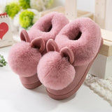 Warm & Fuzzy Bunny Slippers - The Next Door Neighbor 