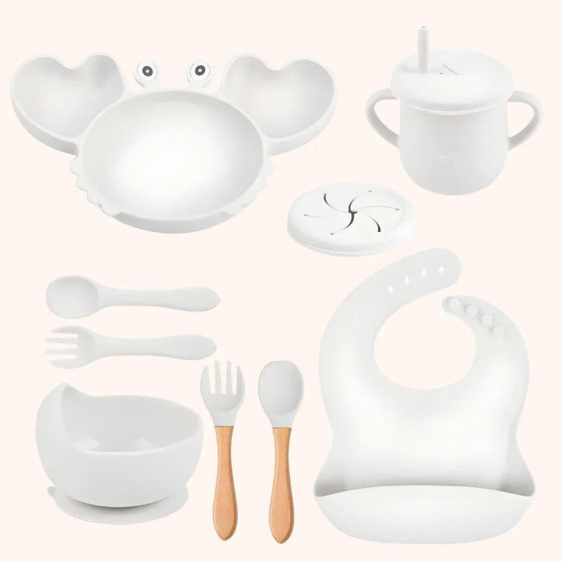 Little Crab Silicone Mealtime Set