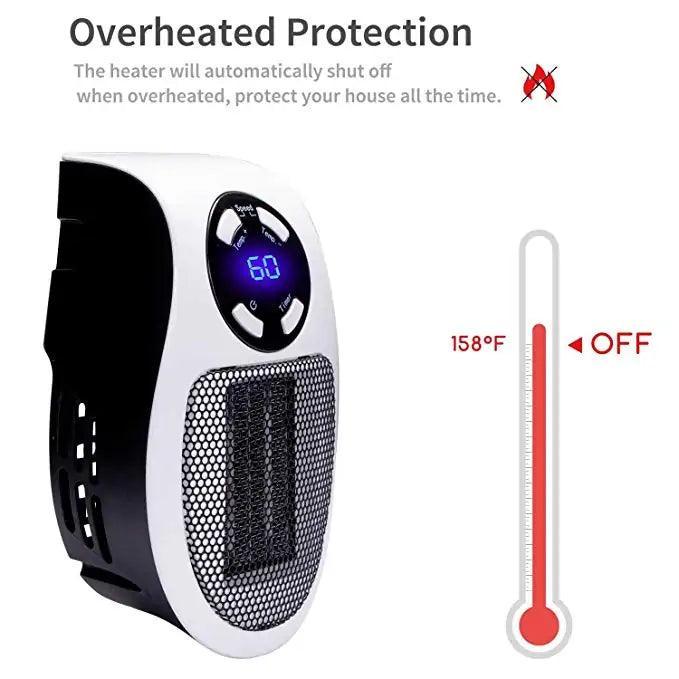 Mini Portable Electric Heater - The Next Door Neighbor 