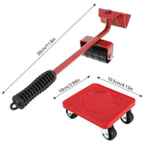 Heavy Furniture Wheels Mover Set - The Next Door Neighbor 