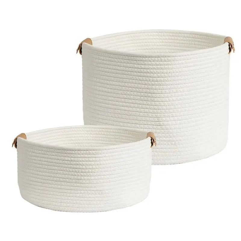 Cotton Rope Storage Basket - The Next Door Neighbor 