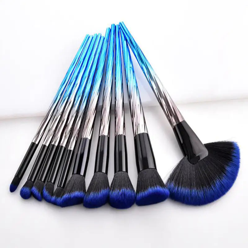 Blue Ocean Makeup Brush Set - The Next Door Neighbor 