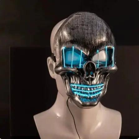 LED Skull Halloween Mask